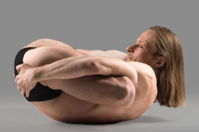 Padma Yoganidrasana with Hands at Back