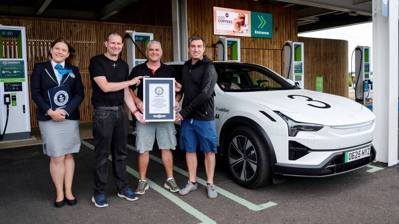 Polestar 3 Sets World Record with 581.3 Trip On Single Charge