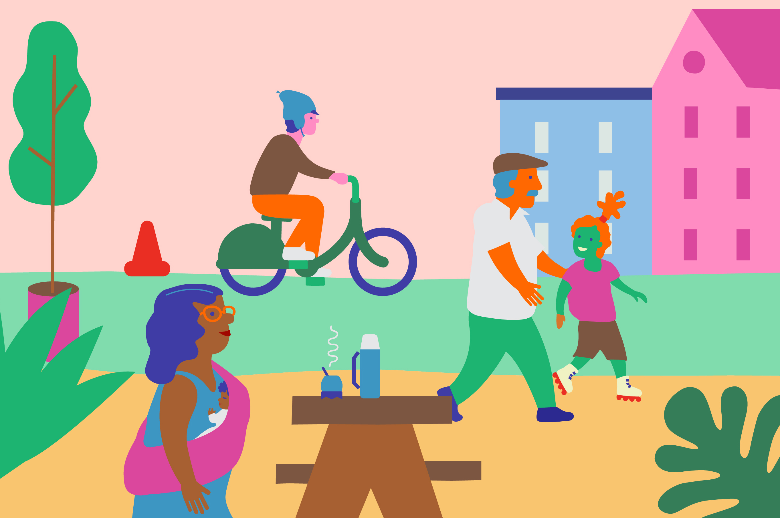 Calles activas: Guía para su implementación en América Latina
