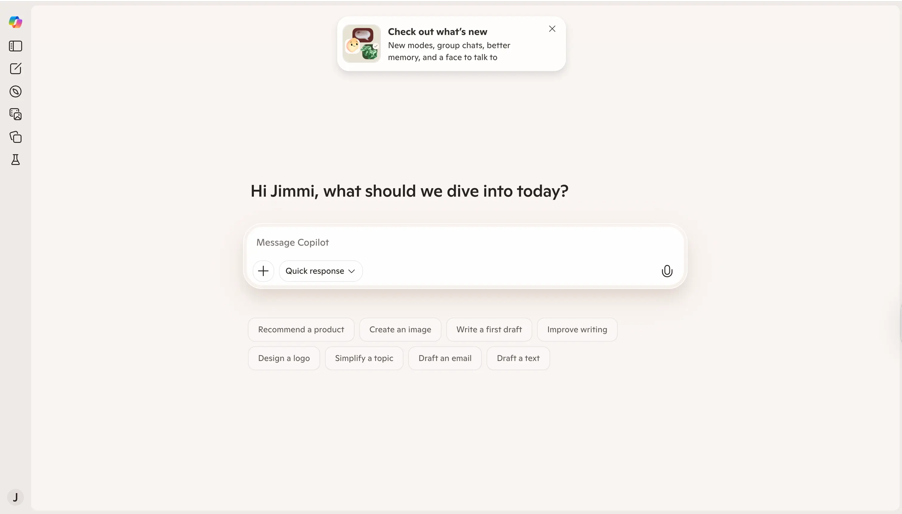 Copilot - App home.webp