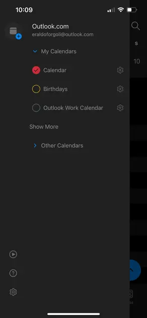 Outlook mobile - Find the calendar that is not syncing with Outlook