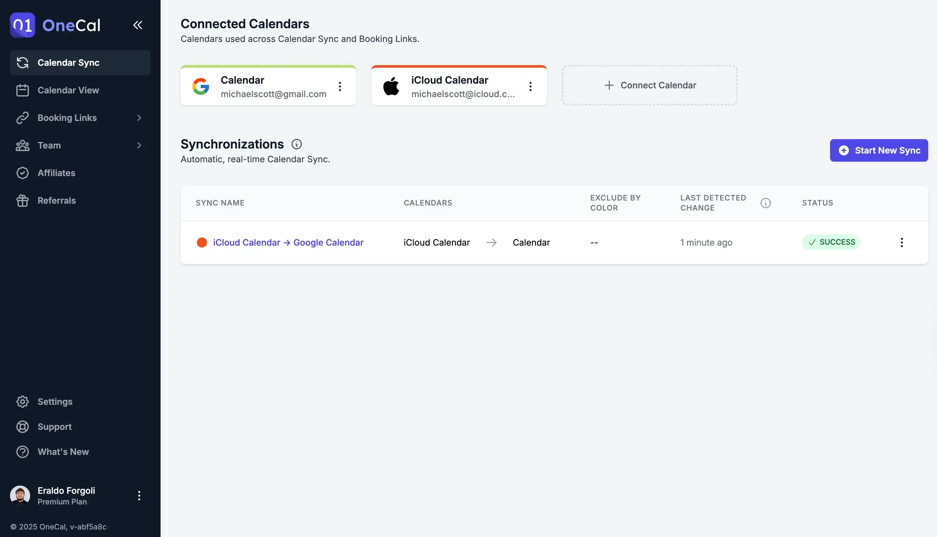 OneCal - Calendars Synced