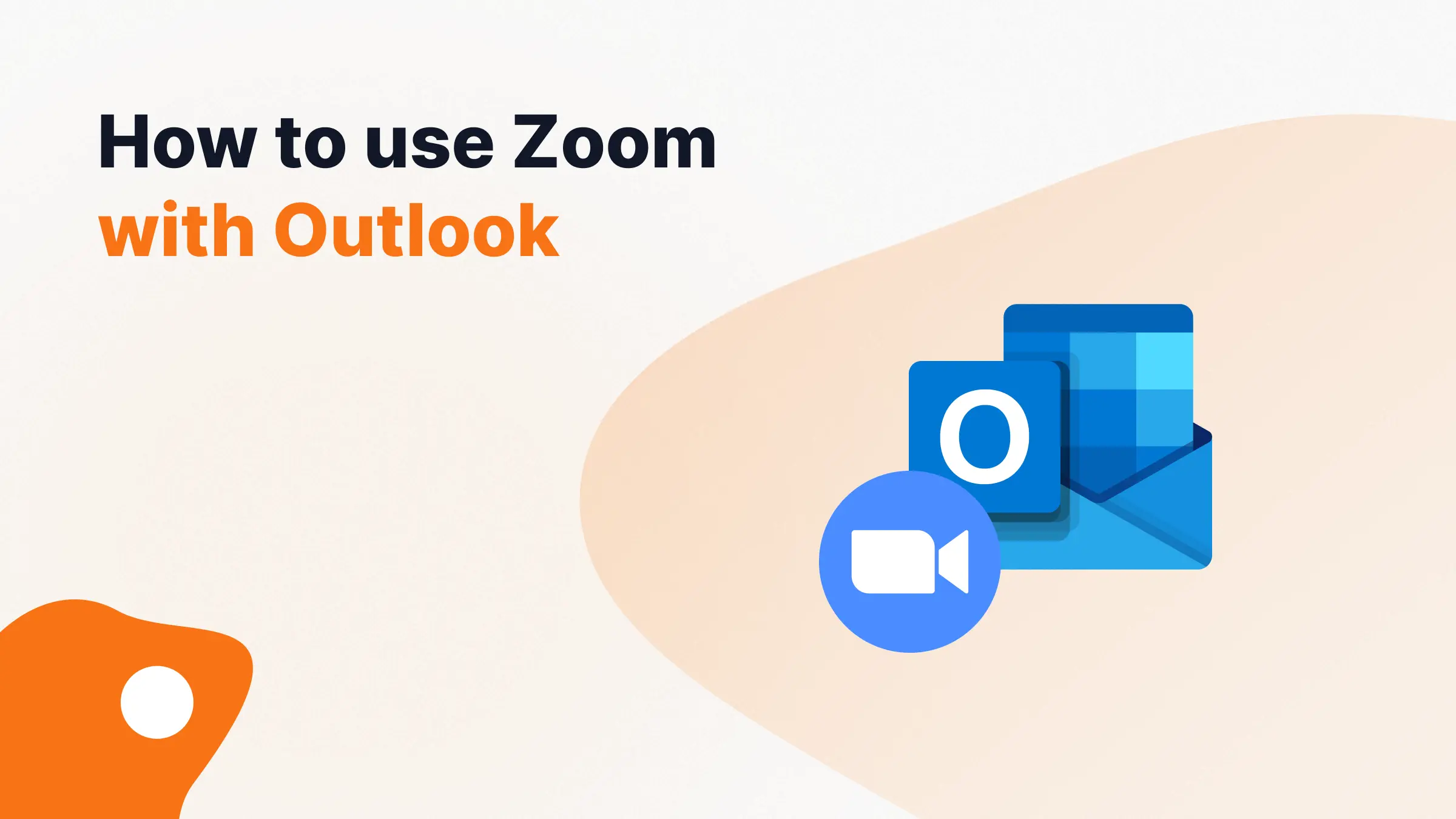 Using Zoom with Outlook's calendar.