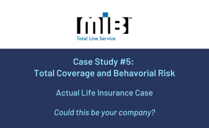 Case study #5: Total coverage and behavioral risk