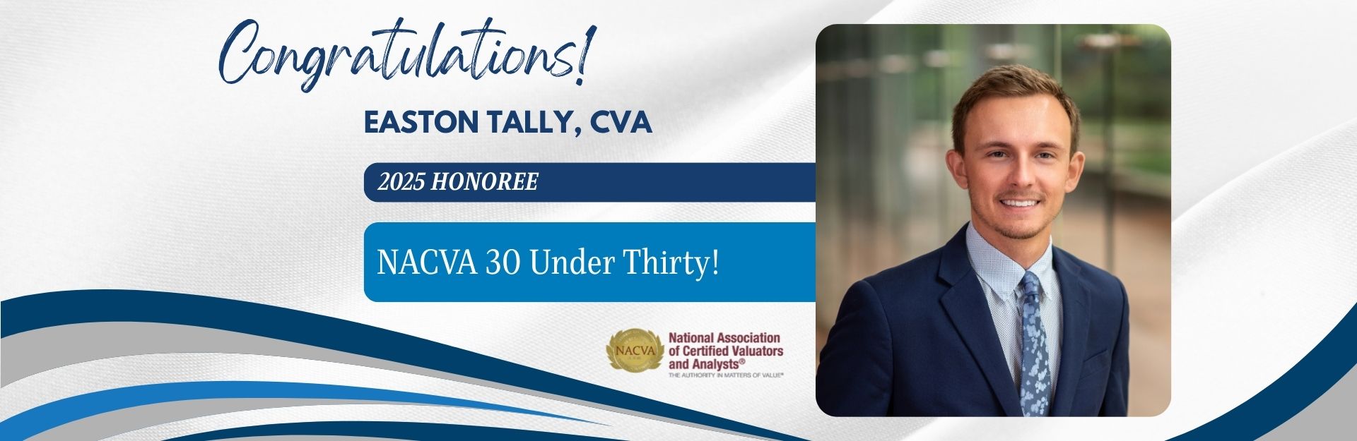 JTaylor manager Easton Tally a national 2025 “30-Under-Thirty” honoree