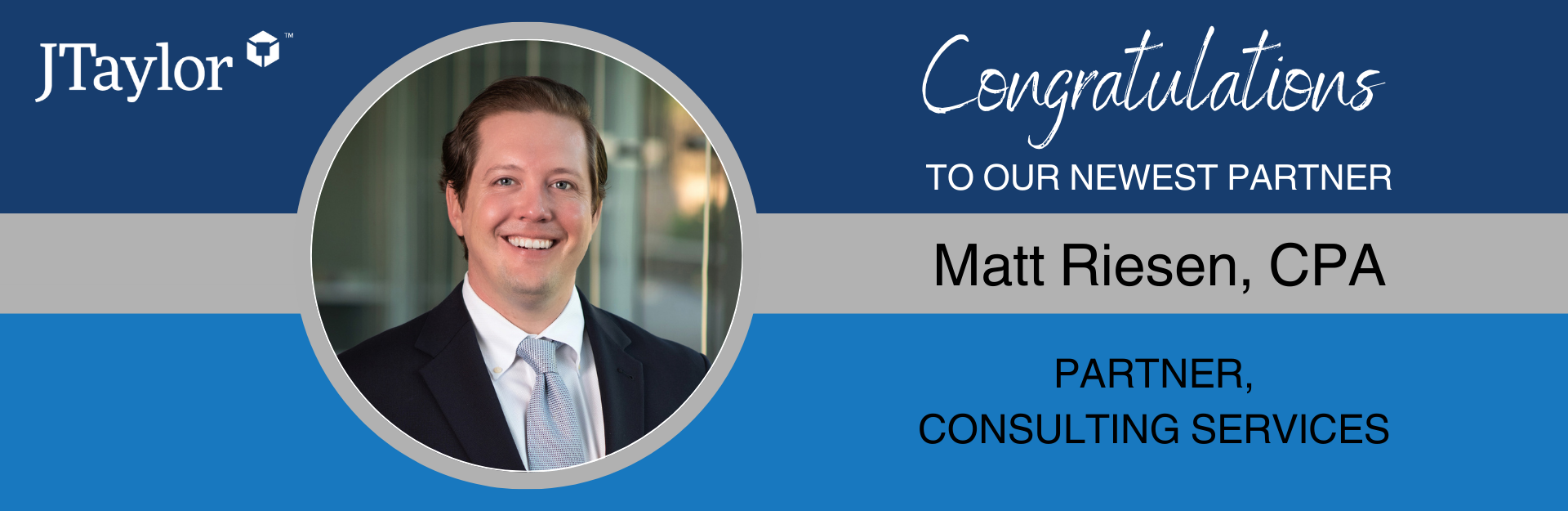 Matt Riesen promoted to Partner
