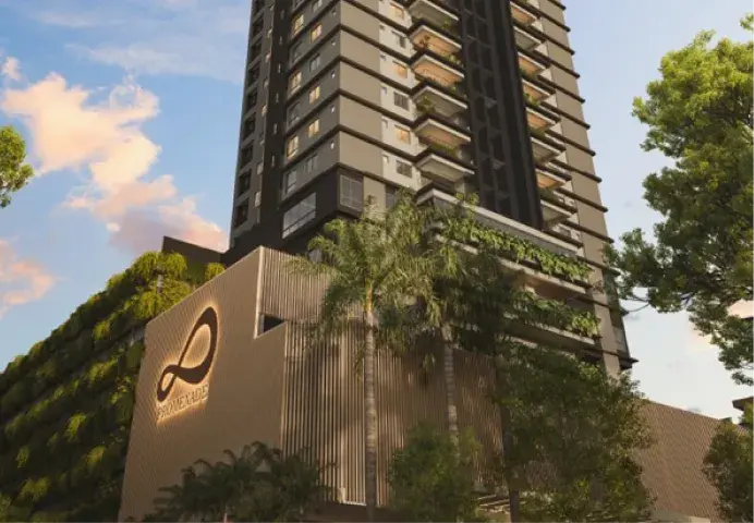 Fachada do Bioma Wellness Life