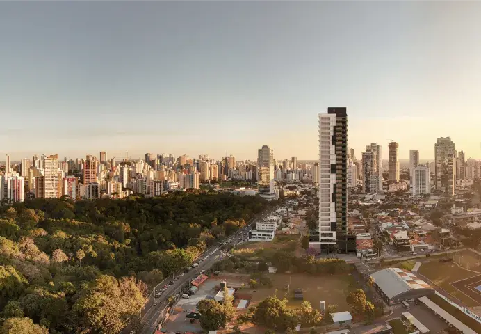 Vista aérea do Casa Conceito Marista