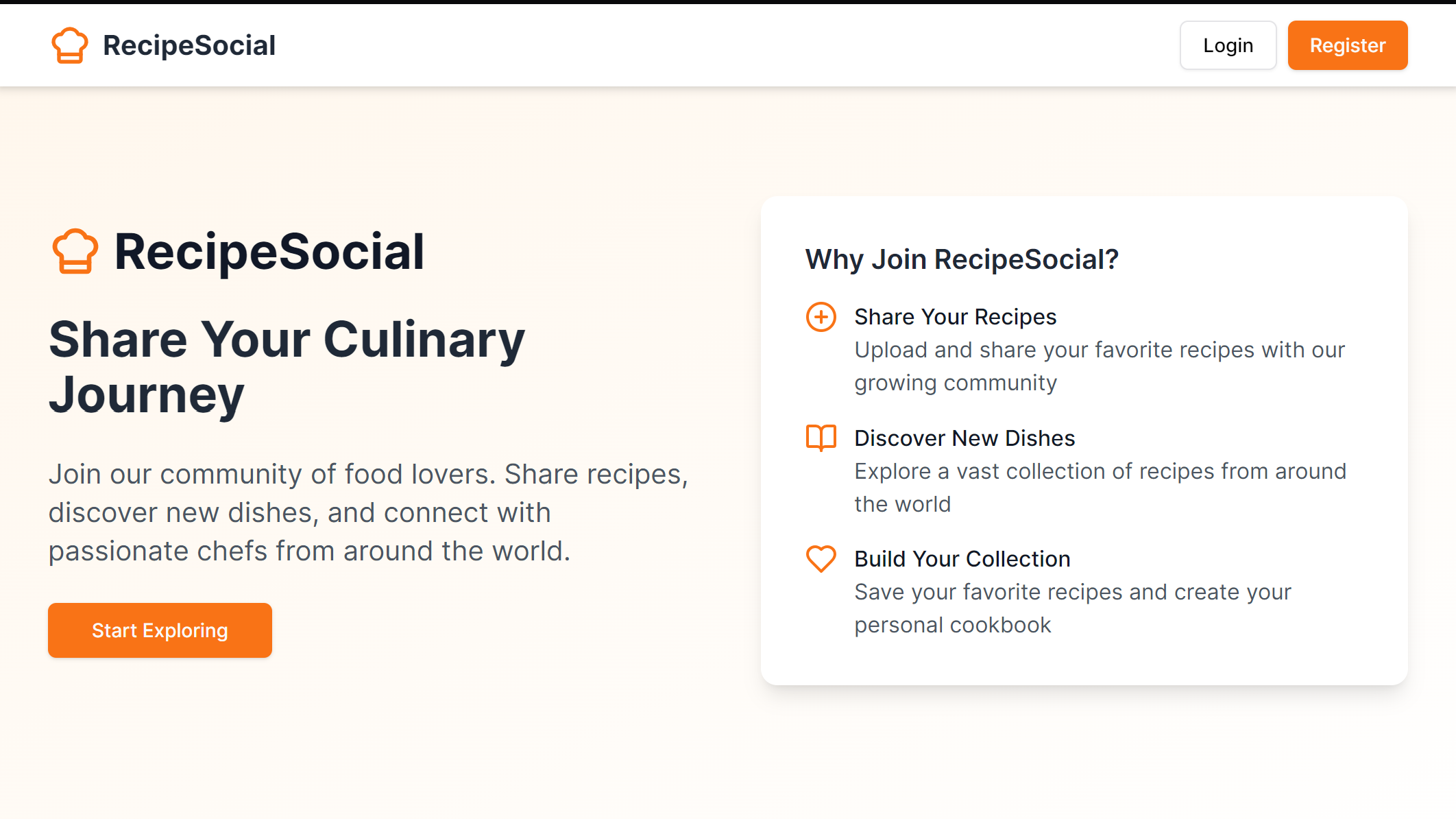 Recipe Social