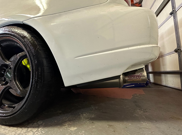 JDM STi GENOME Axle-back Exhaust
