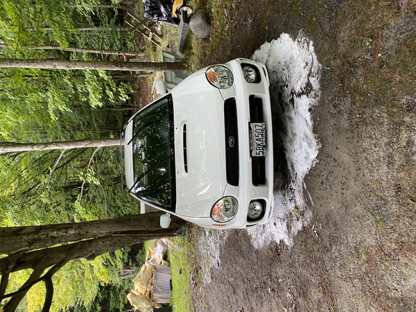 2003 Subaru WRX Wagon cleaned up from the front