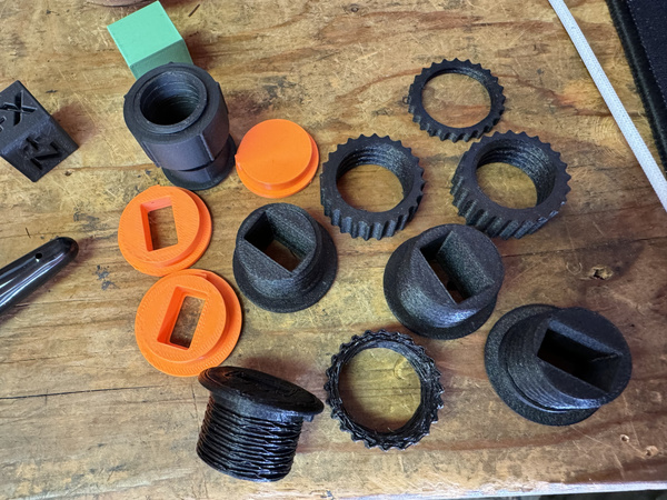 Prototype prints for a USB port cigarette lighter