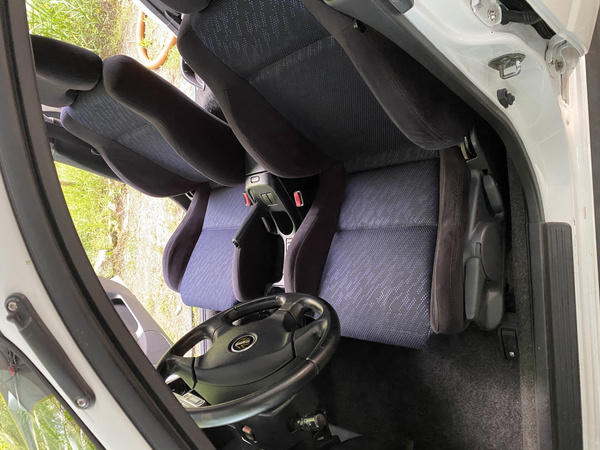 Cleaned interior of 2003 Subaru WRX Wagon