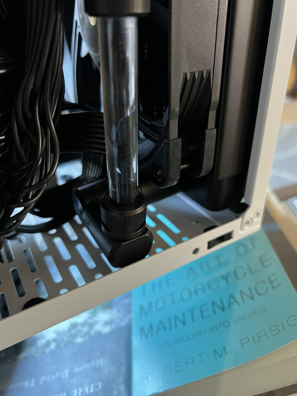 CPU side 90 degree fittings 