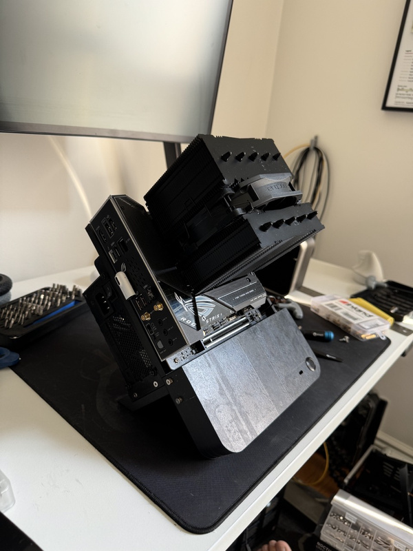 MOS V3 being assembled