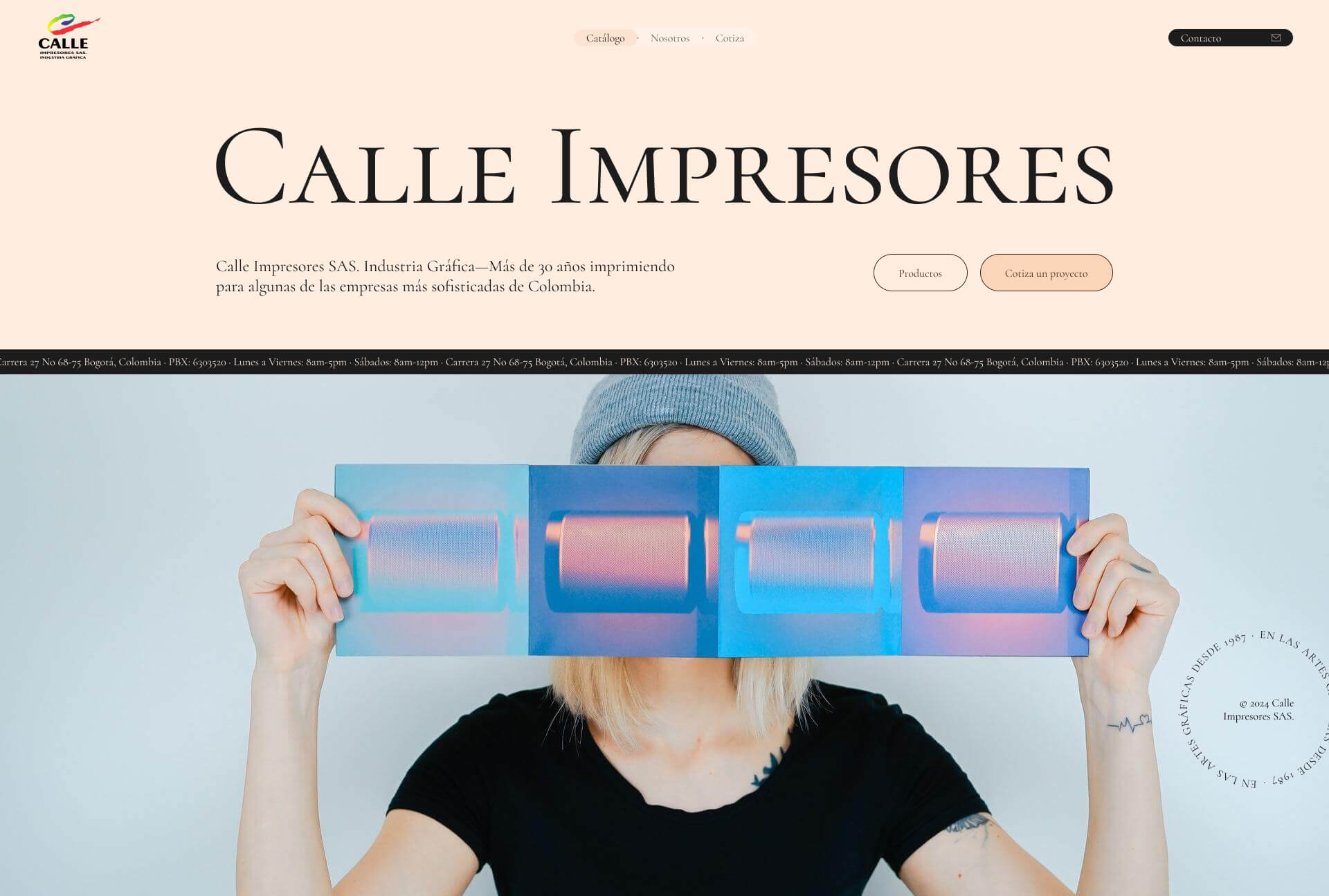 Calle Impresores SAS. Case Study's Image