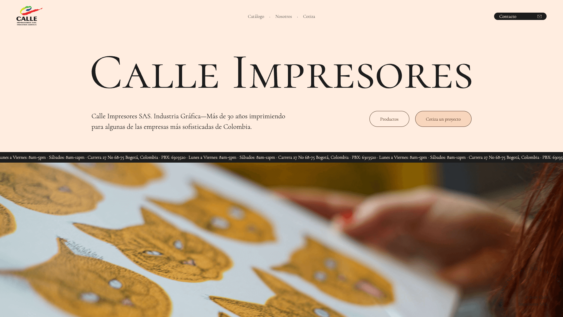 Calle Impresores SAS. Case Study's Image