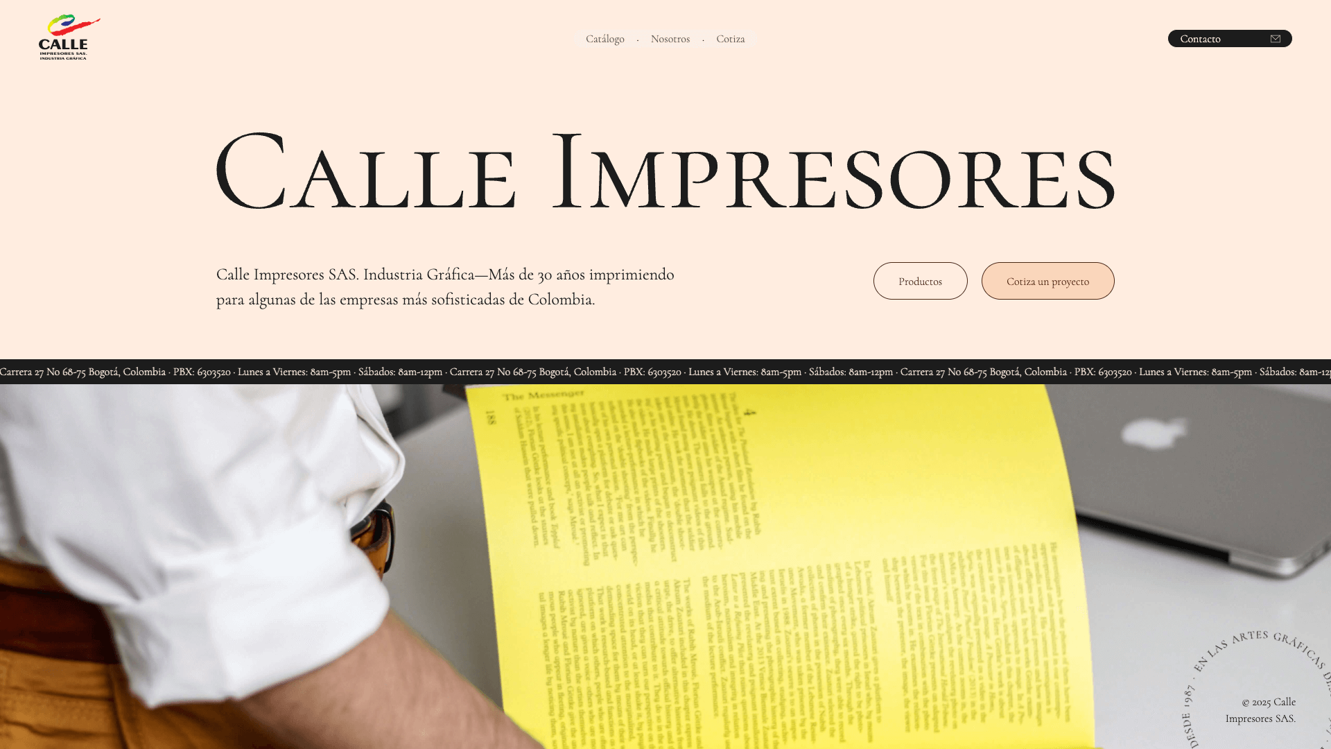 Calle Impresores SAS. Case Study's Image