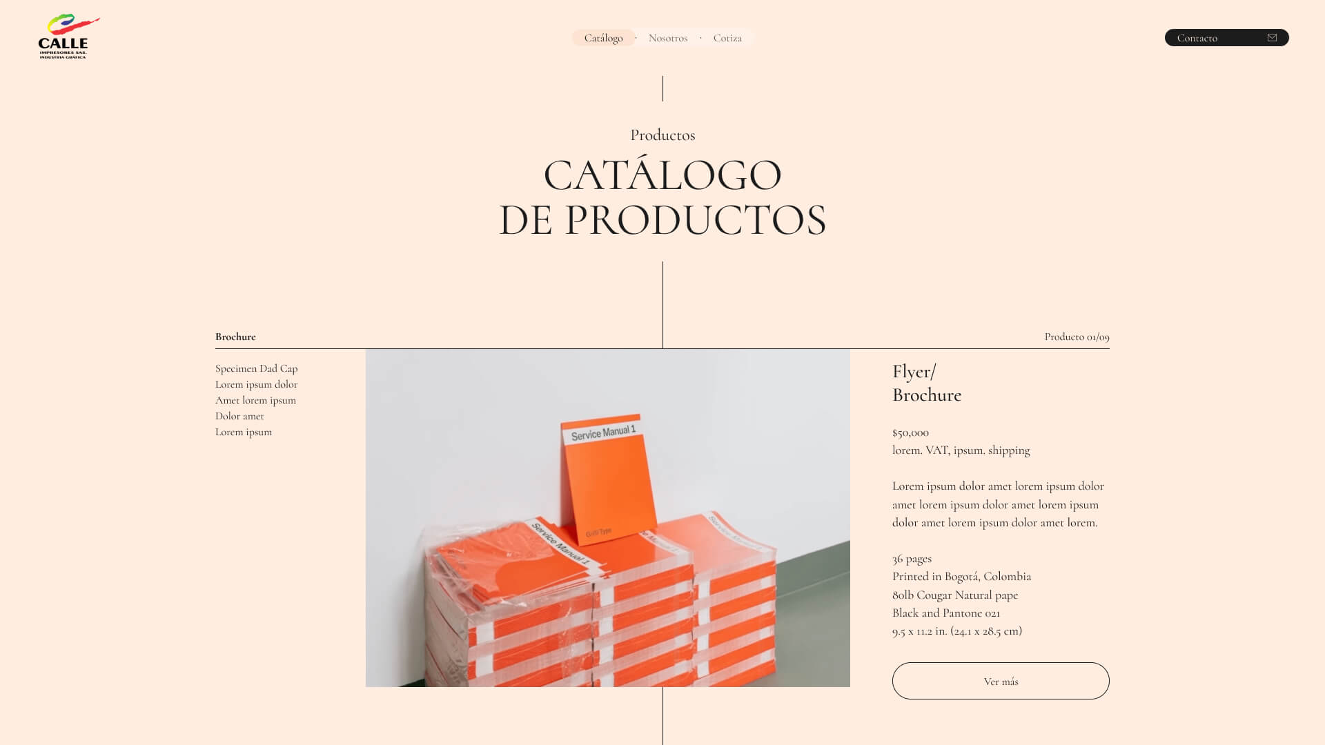 Calle Impresores SAS. Case Study's Image