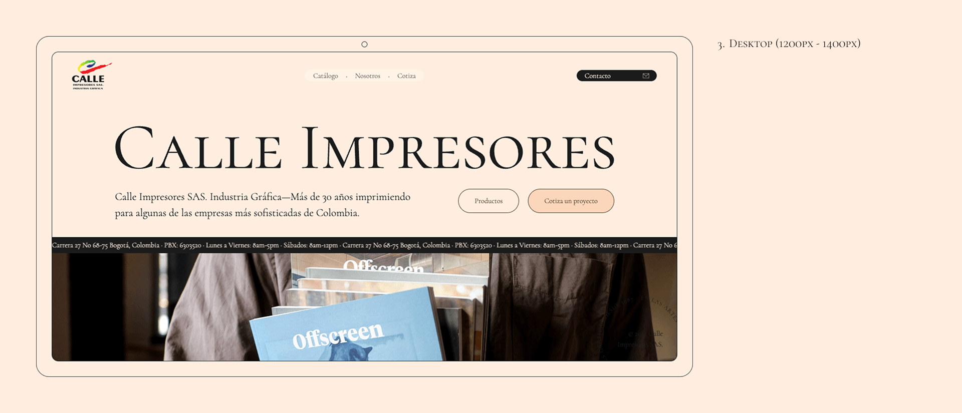 Calle Impresores SAS. Case Study's Image
