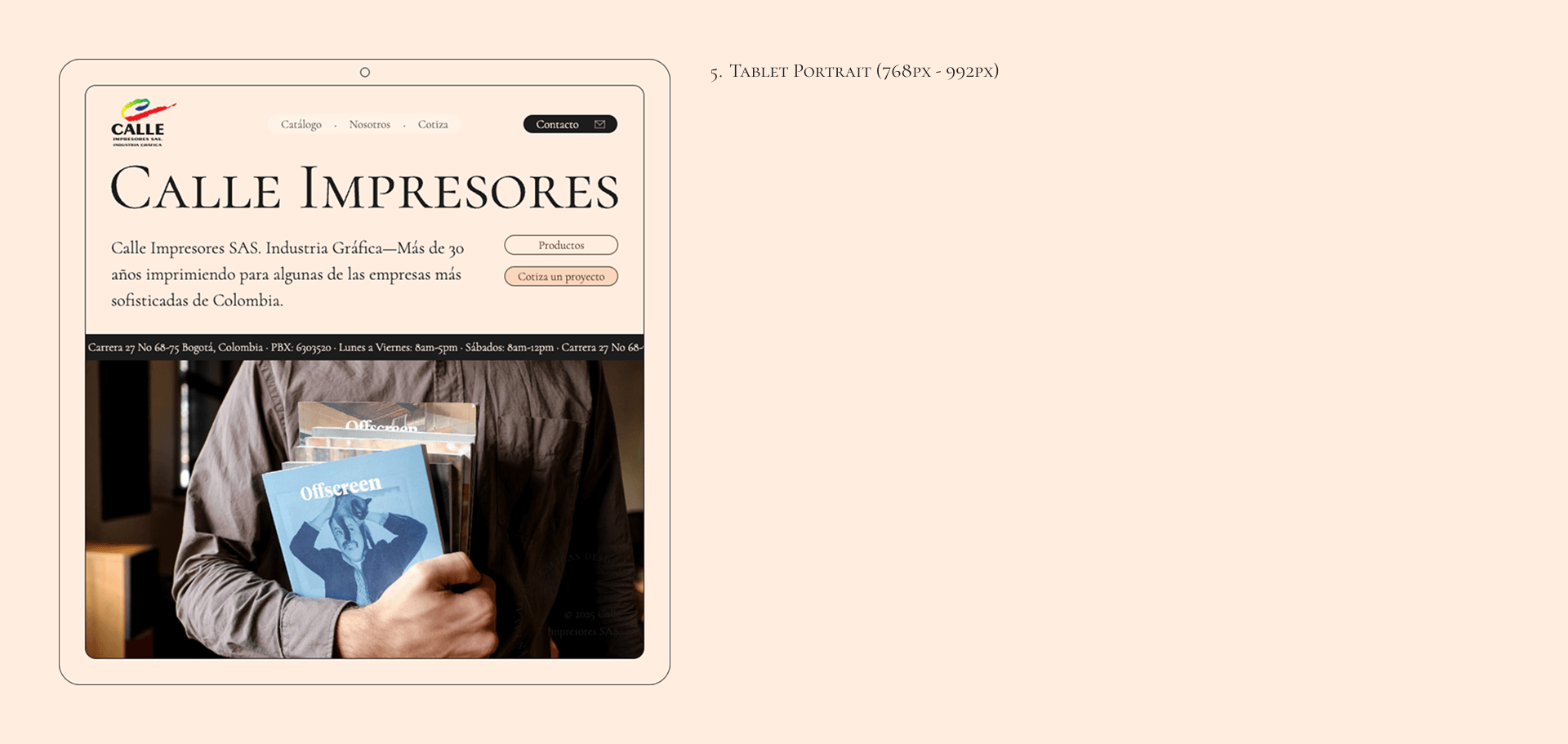 Calle Impresores SAS. Case Study's Image