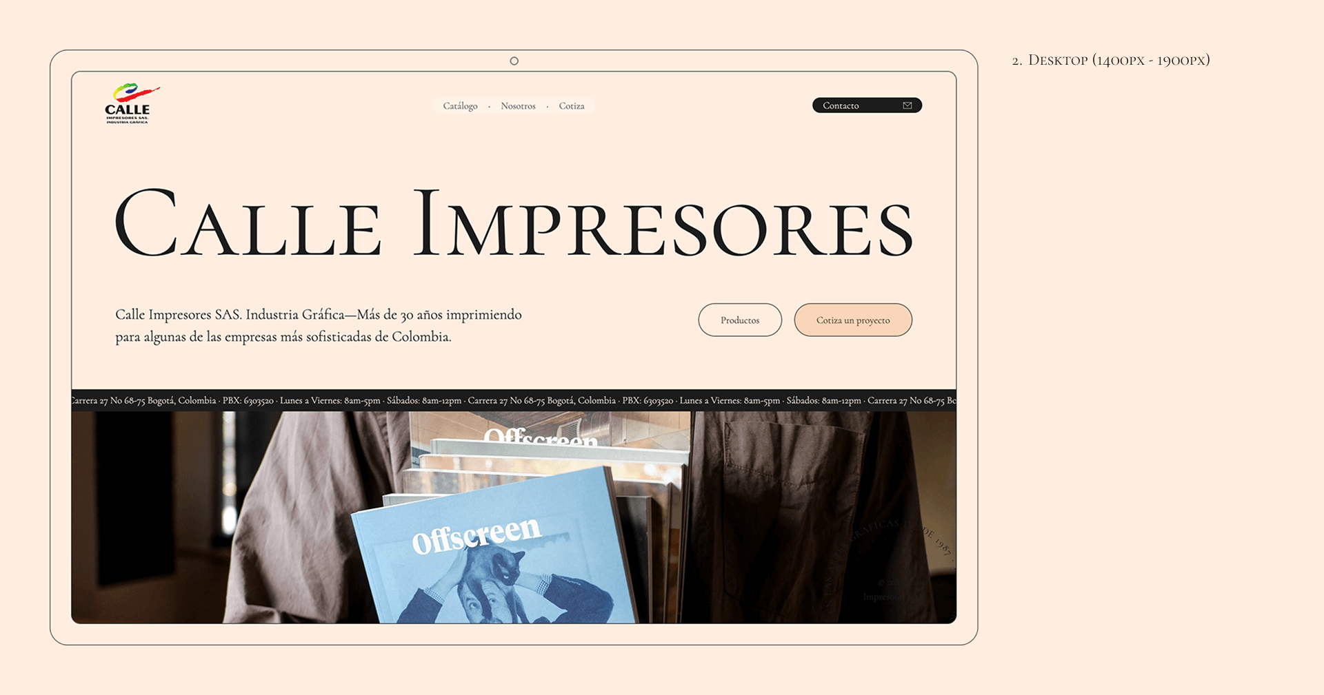 Calle Impresores SAS. Case Study's Image