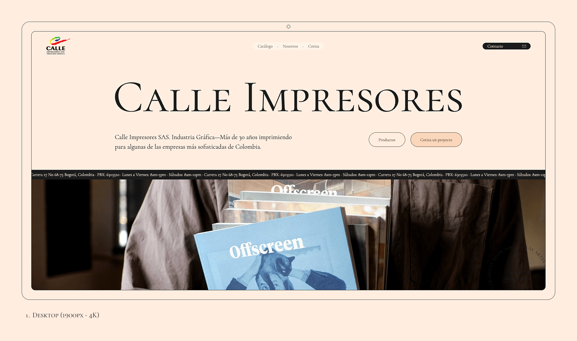 Calle Impresores SAS. Case Study's Image