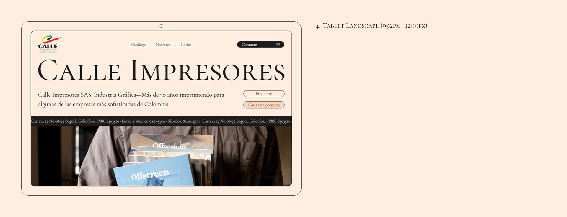 Calle Impresores SAS. Case Study's Image