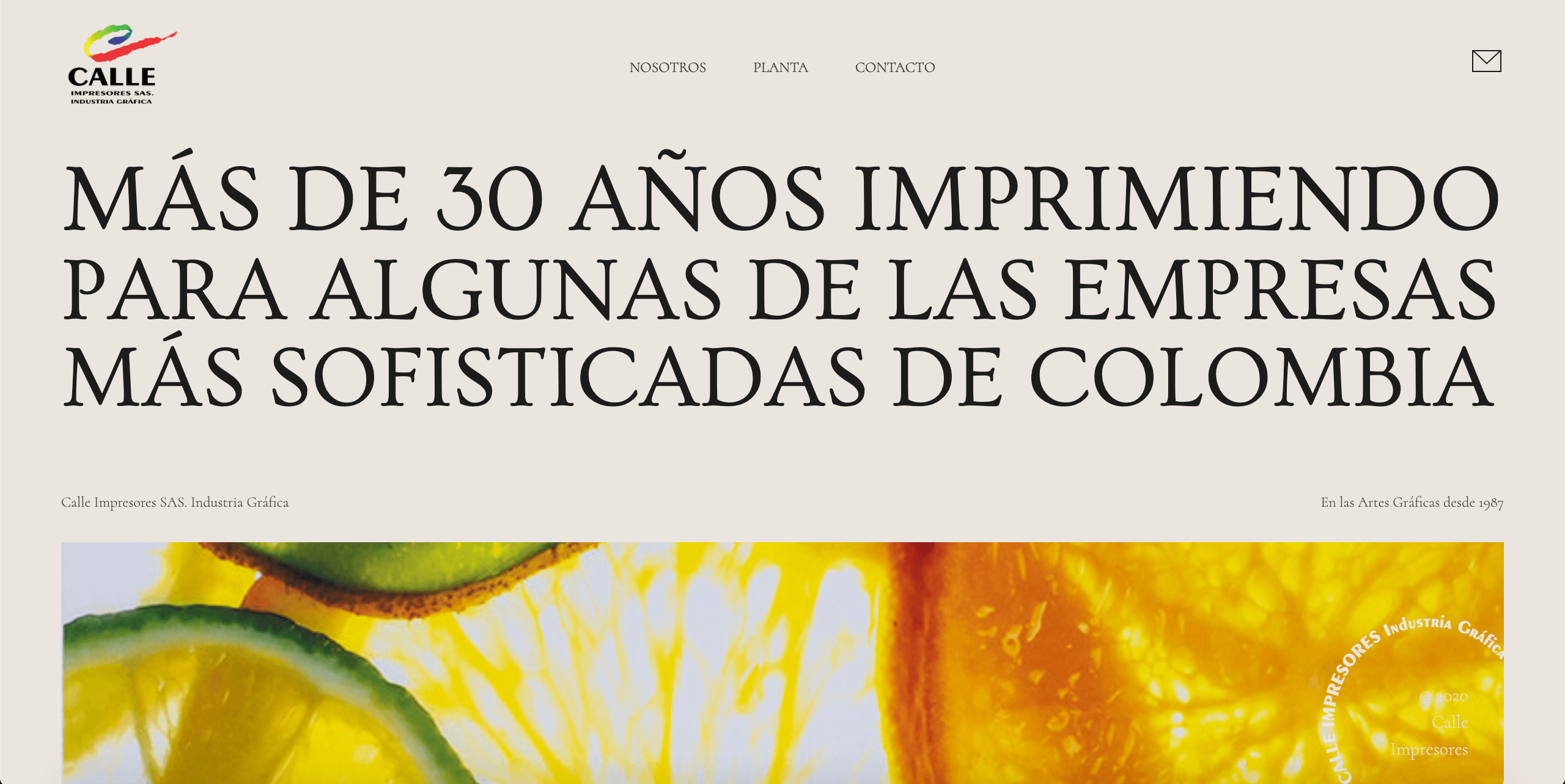 Calle Impresores SAS. Case Study's Image