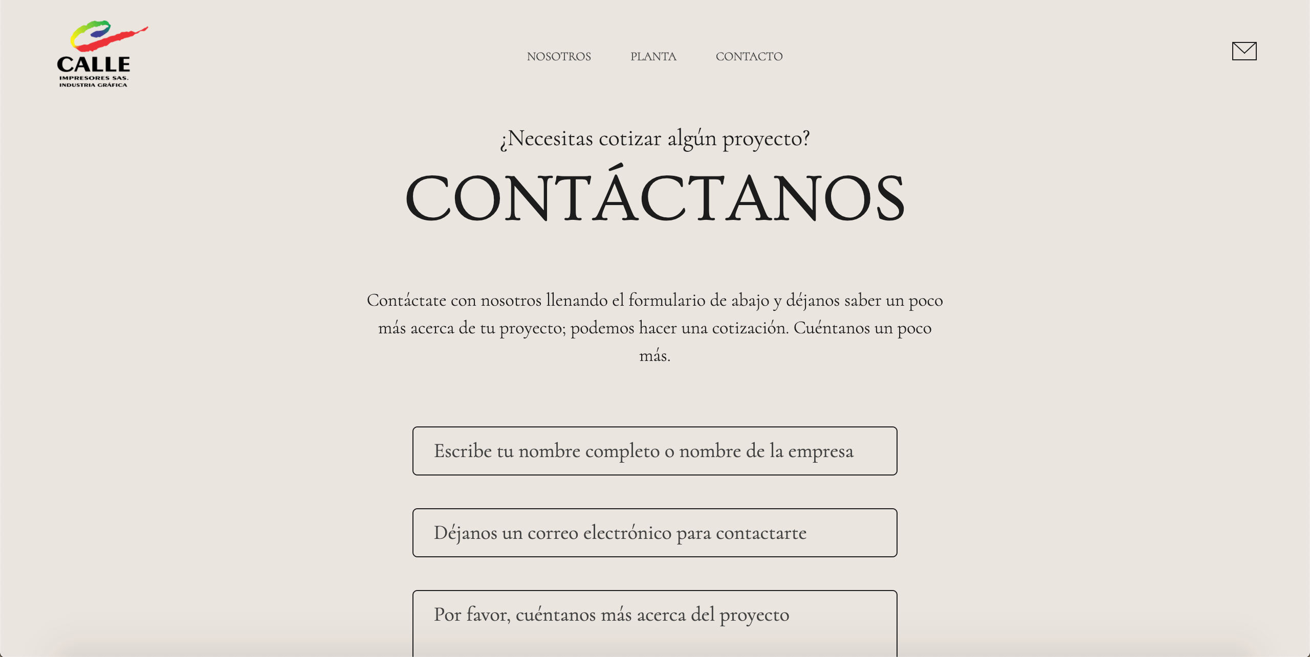 Calle Impresores SAS. Case Study's Image