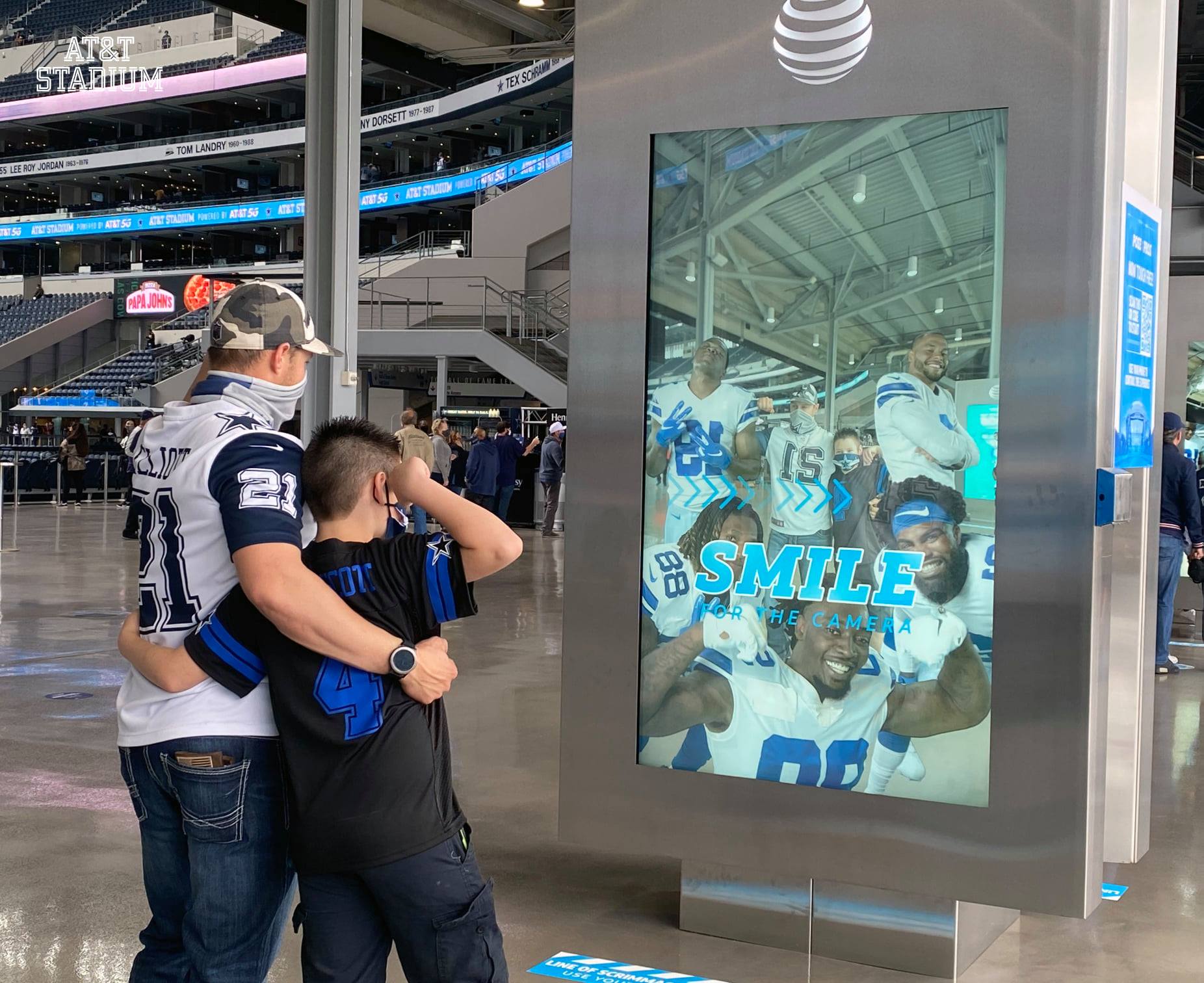 Bringing Dallas Cowboys Players and Fans Together with Augmented Reality