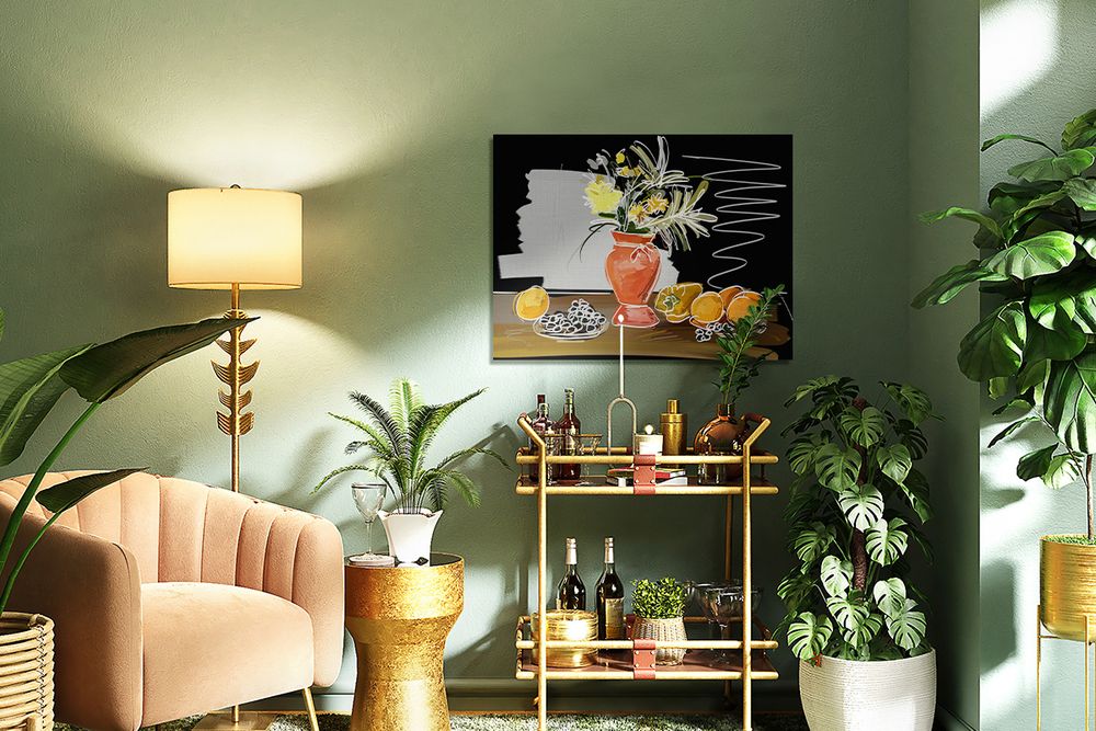 Funky modern room ascetic