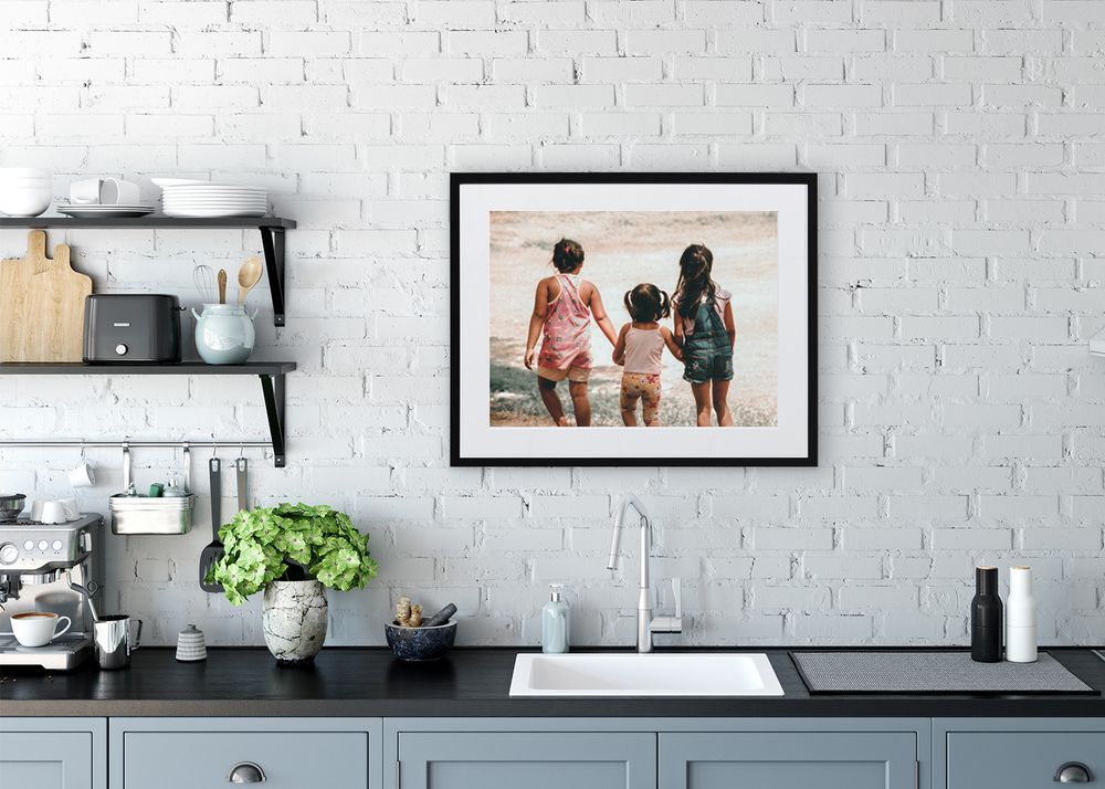 Framed wall art