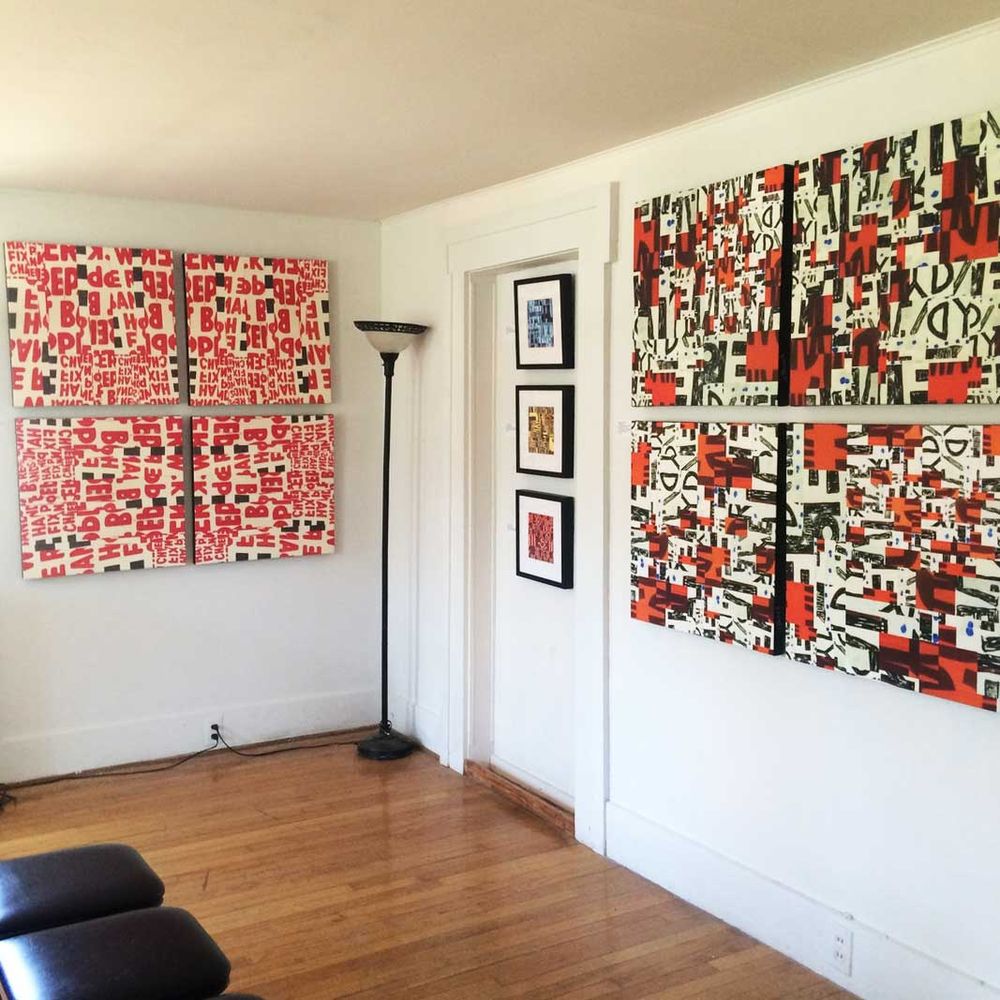 Gallery wall canvas prints