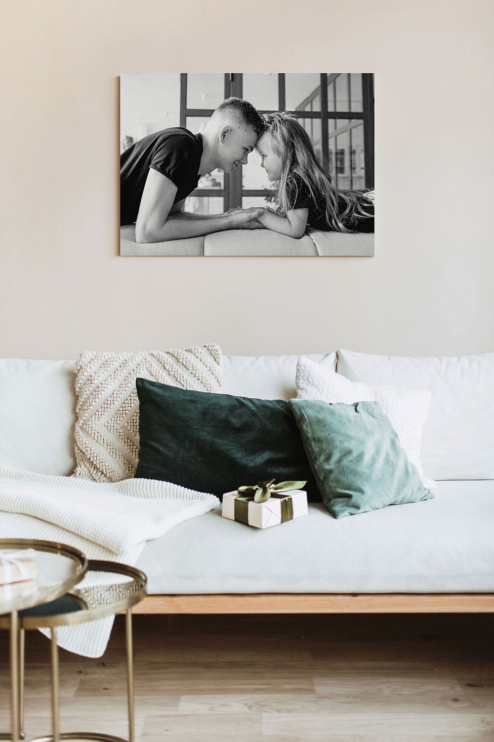Photo of the kids canvas print