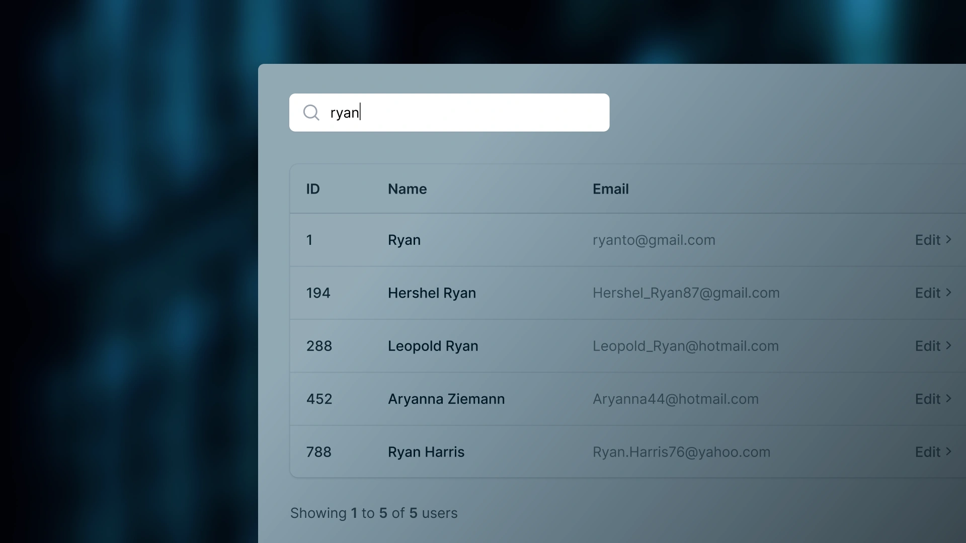Adding client-side search - Data fetching with React Server Components