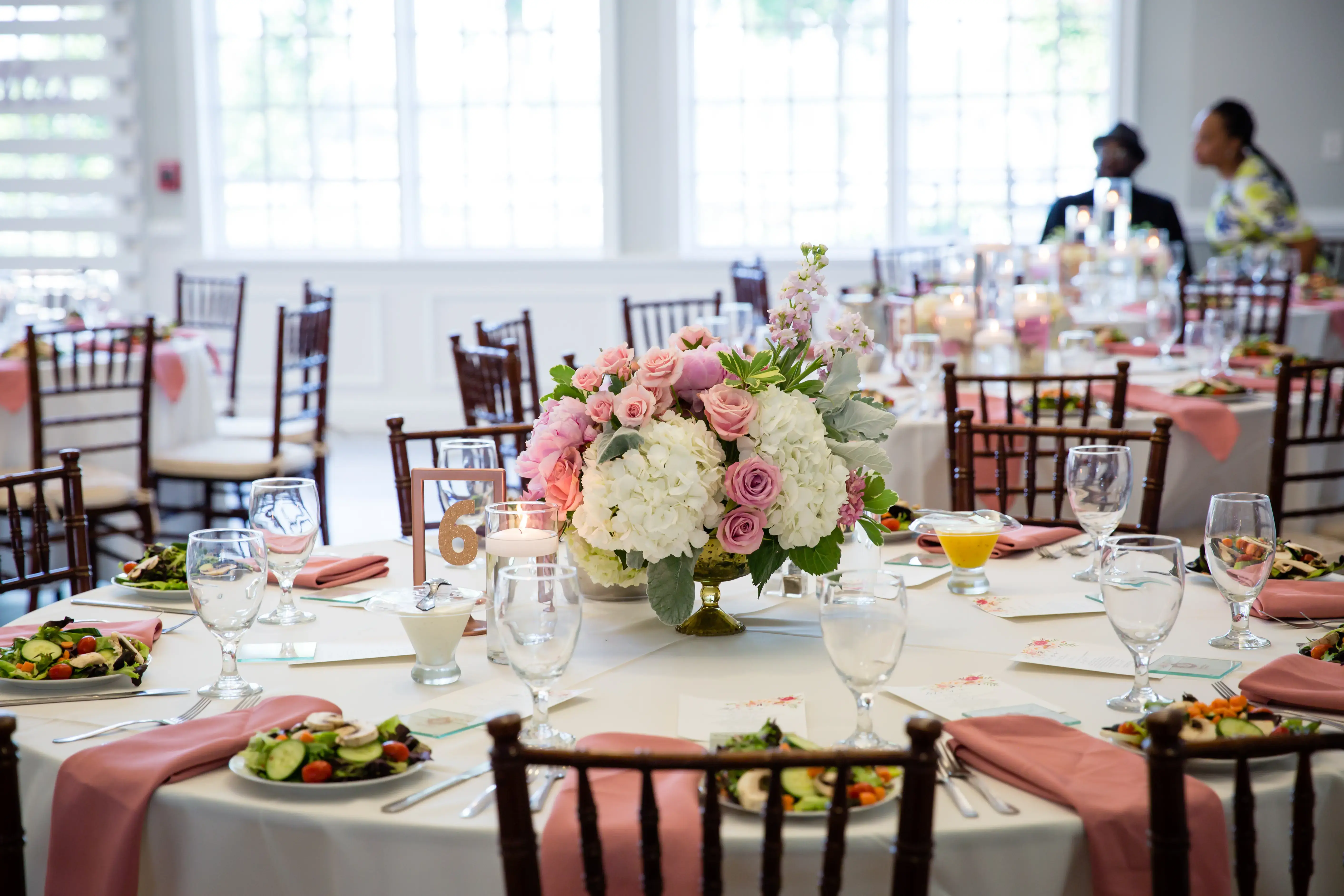 Small table centerpiece.