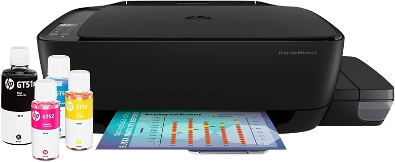 Impressora Multifuncional HP Ink Tank 416