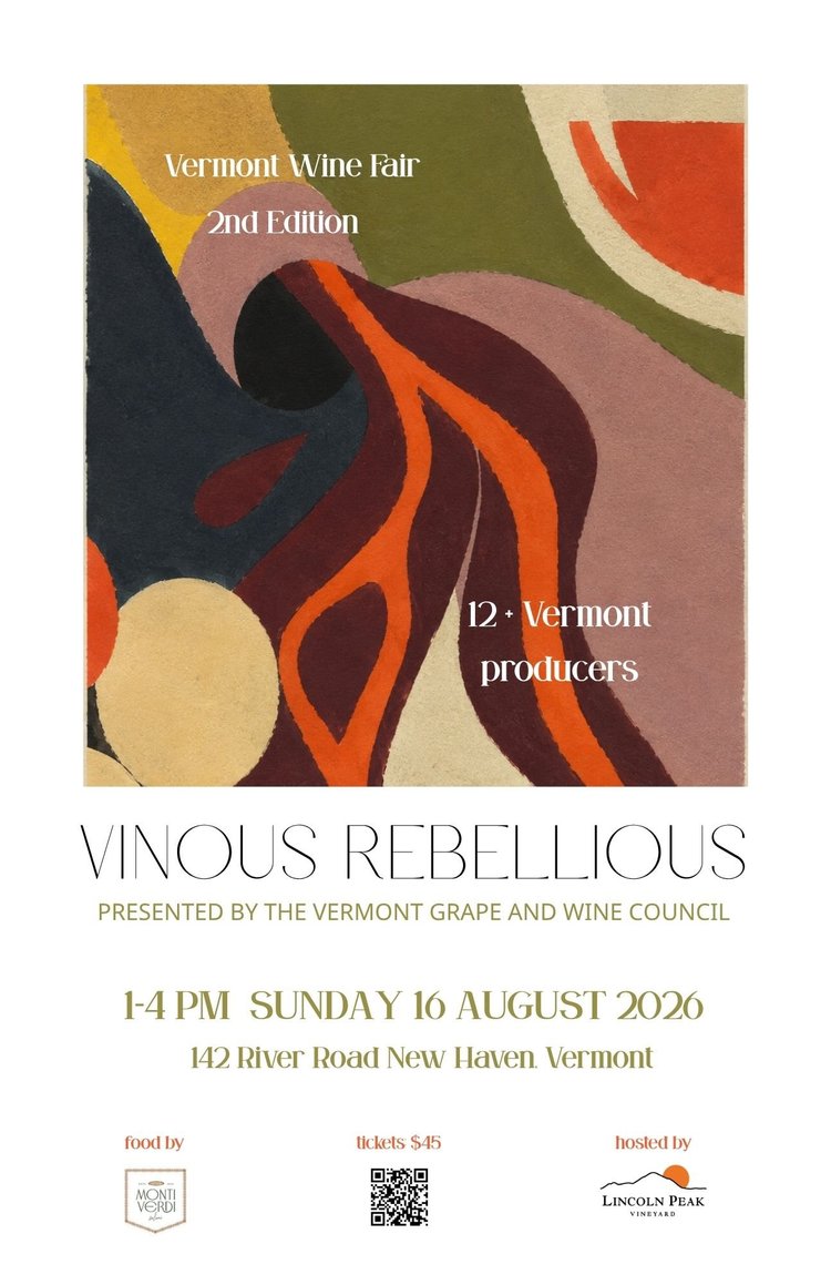 Vinous Rebellious event poster