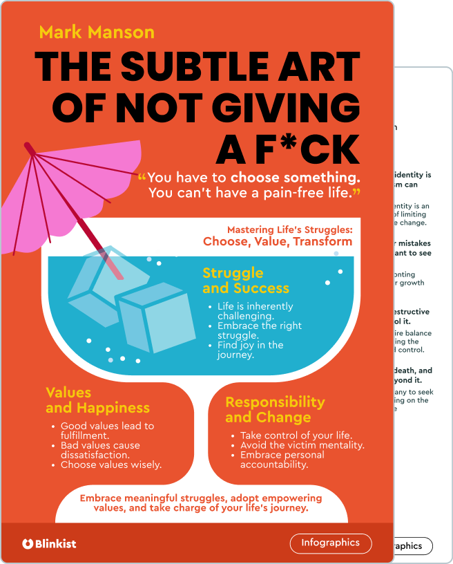 The Subtle Art of Not Giving a Fuck