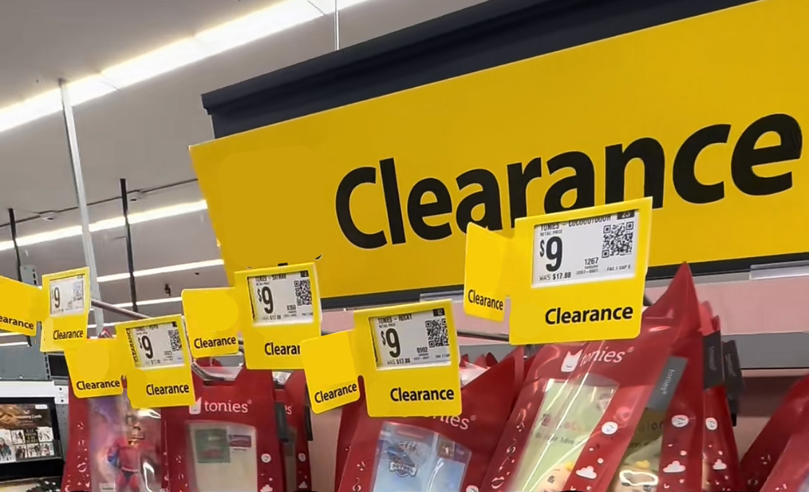Clearance, on the other hand, represents a last chance for products that Walmart no longer has plans to carry. 