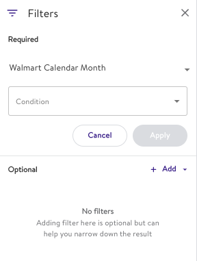 Store Sales & Inventory Filters Walmart Calendar Month and Optional Filters.png
