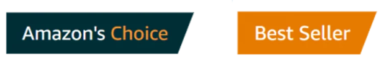 Amazon’s Choice and Best Seller badges