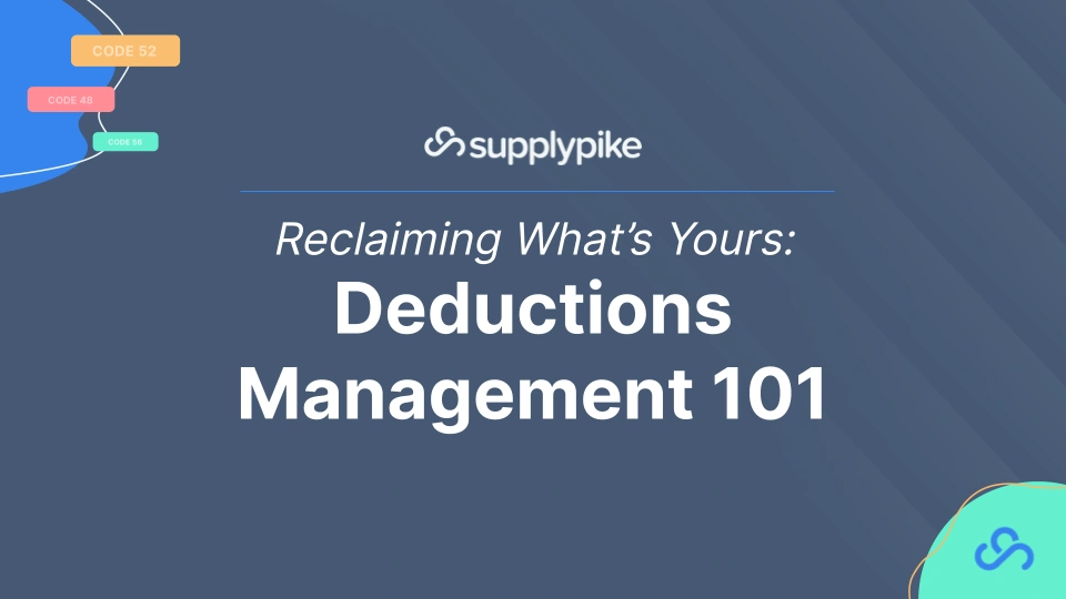 Deductions Management 101