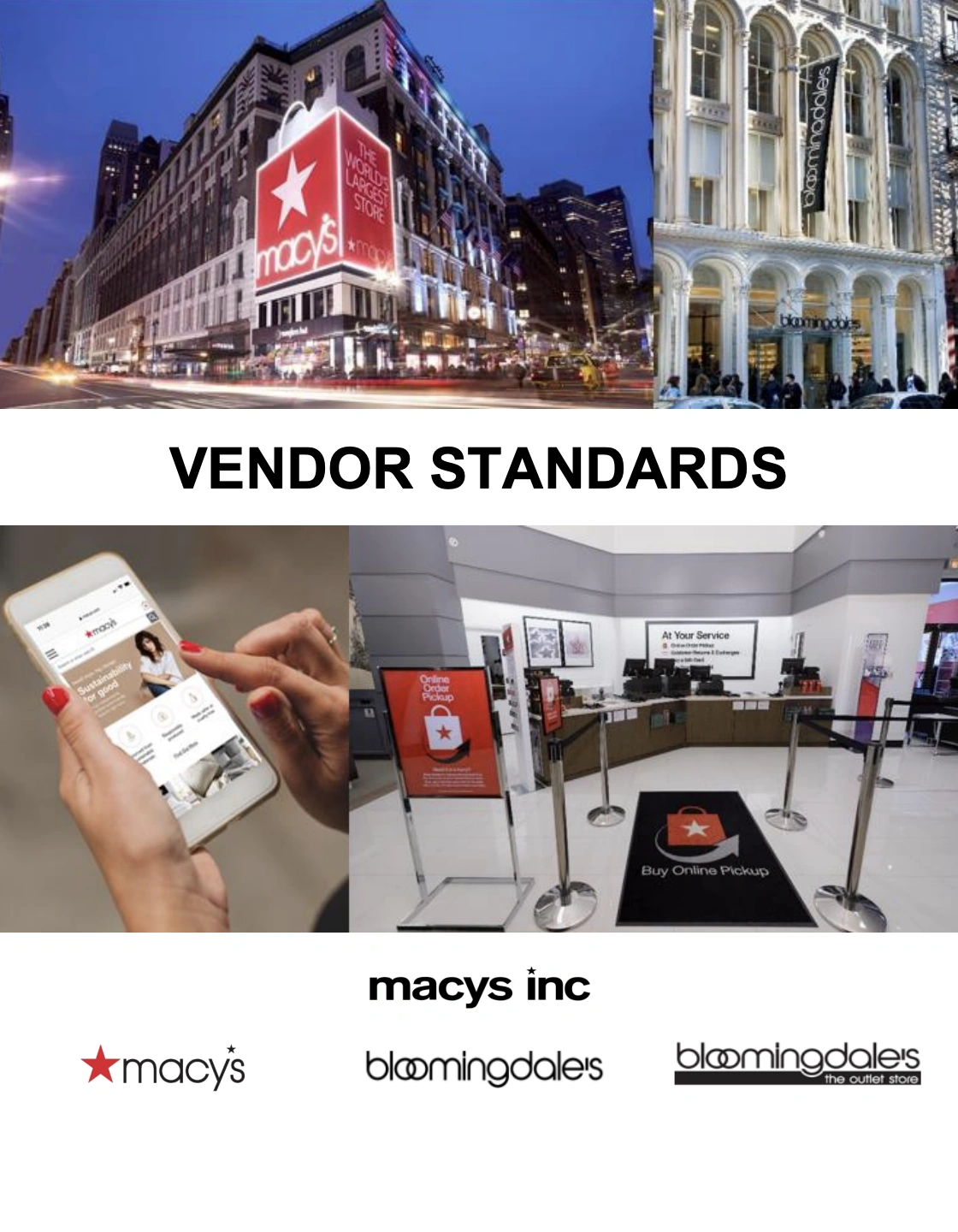 Macy's Vendor Standards