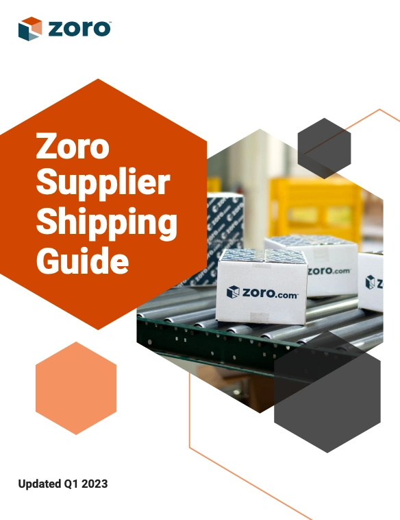 Zoro's Supplier Shipping Guide