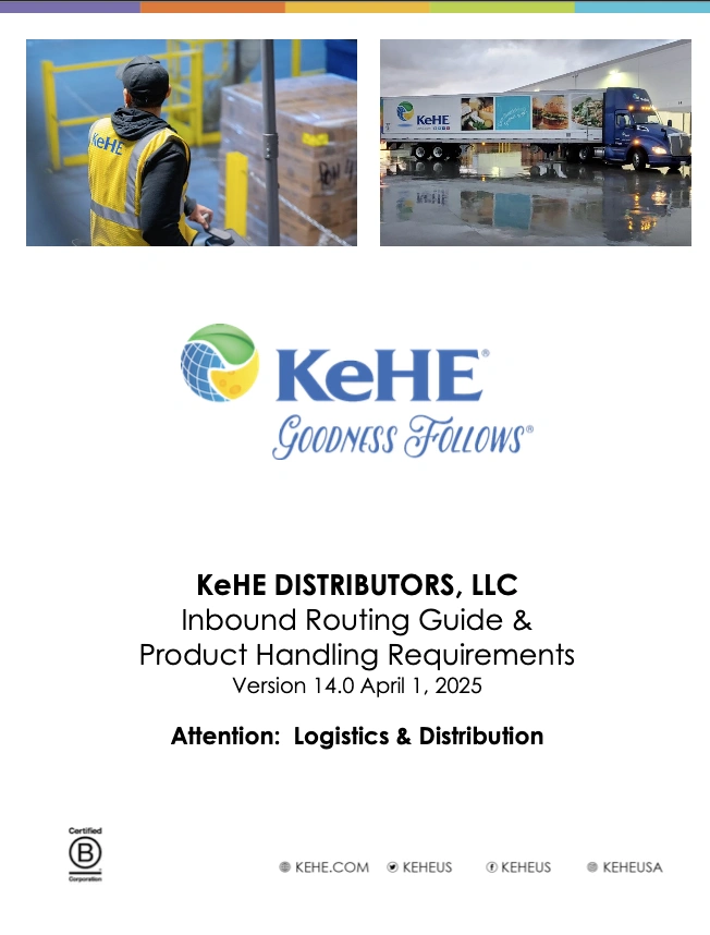 KeHe Inbound Routing Guide