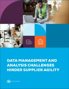 Data Management and Analysis Challenges Hinder Supplier Agility