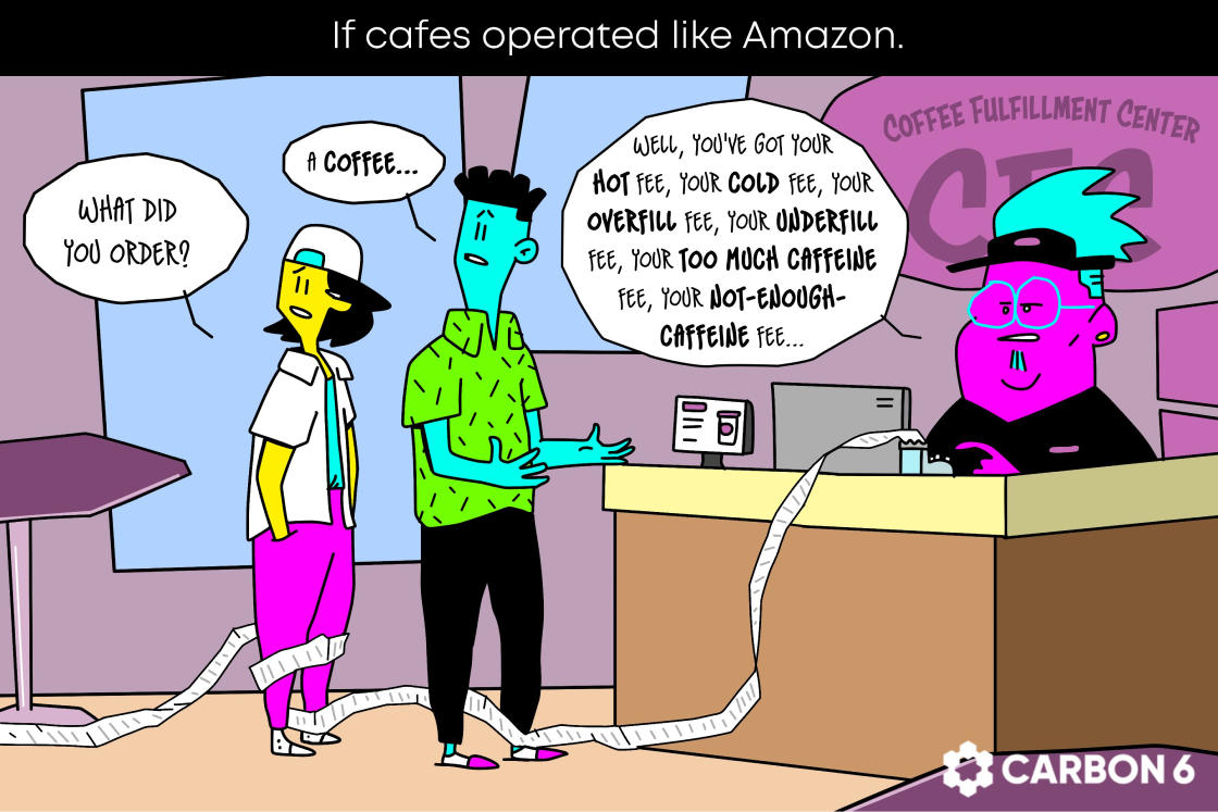 Comic6: if cafes operated like Amazon