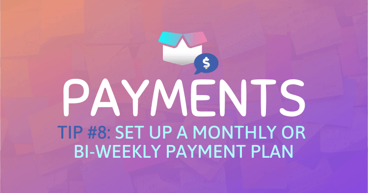 Set up a monthly or bi-weekly payment plan in your Amazon Supplier negotiation strategy